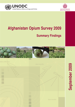 Afghanistan Opium Survey 2009