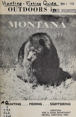 Hunting & Fishing in Montana