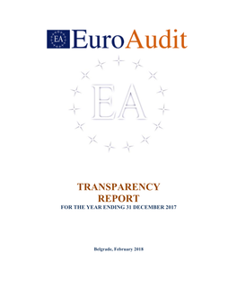 Transparency Report