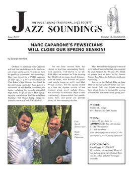 Marc Caparone's Fewsicians Will Close Our Spring