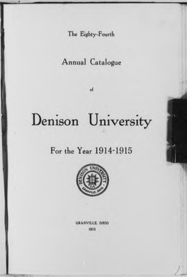 Denison Digital Commons