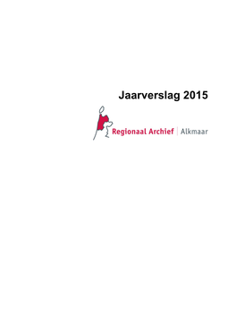 Jaarverslag 2015