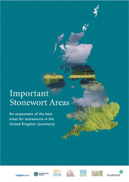 Important Stonewort Areas