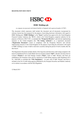 HSBC Holdings Plc