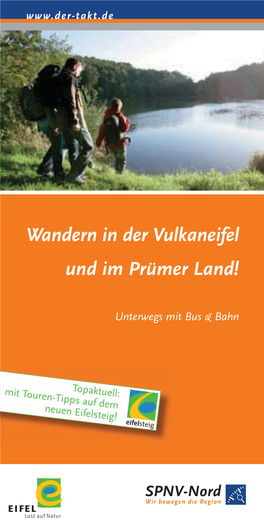 Wandern in Der Vulkaneifel Und Im Prümer Land!