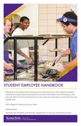 Student Employee Handbook