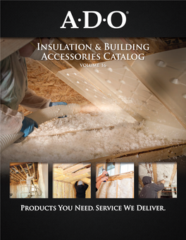 Insulation & Building Accessories Catalog