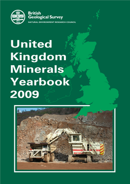 United Kingdom Minerals Yearbook 2009