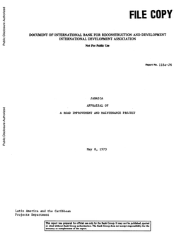 World Bank Document