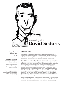 David Sedaris