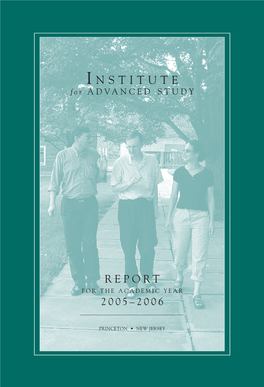 Report for the Academic Year 2005-2006