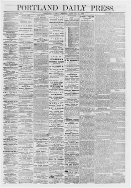 Portland Daily Press : February 18,1868