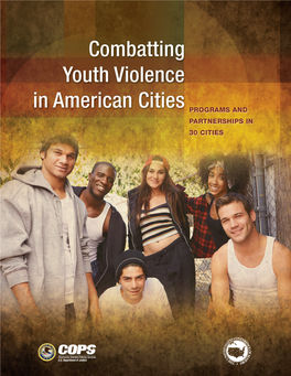 Combatting Youth Violence in American Cities V Letter from the Director