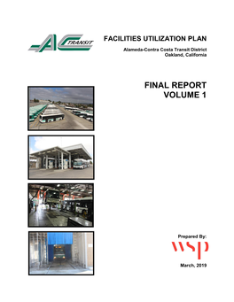 Facilities Utilization Plan