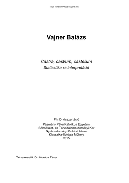 Vajner Balázs