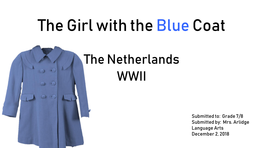 The Girl with the Blue Coat
