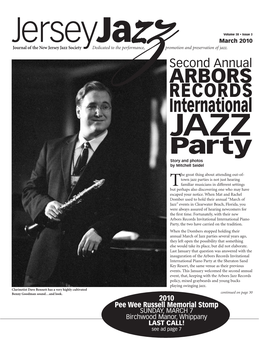 ARBORS RECORDS International JAZZ Party Story and Photos by Mitchell Seidel
