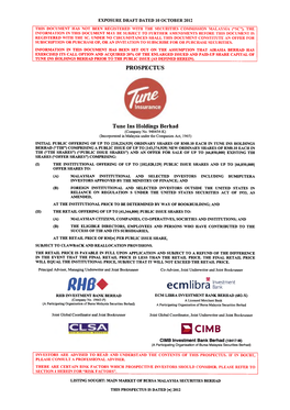 Tune-Insurance-IPO-Prospectus.Pdf