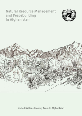 Natural Resource Management and Peacebuilding in Afghanistan