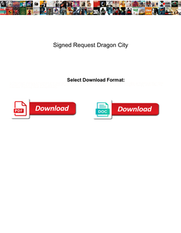 Signed Request Dragon City