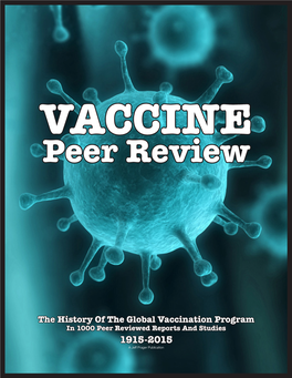 The History of the Global Vaccination Program