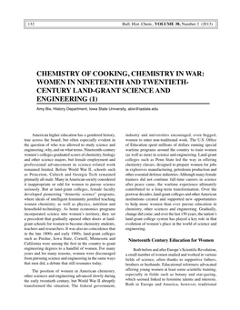 Women in Nineteenth and Twentieth- Century Land-Grant Science and Engineering (1)