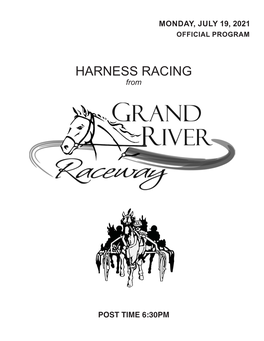 HARNESS RACING From
