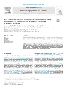 Data Curation and Modeling of Compositional Heterogeneity In