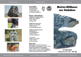 Meister-Bildhauer Aus Simbabwe