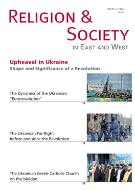 Upheaval in Ukraine Shape and Significance of a Revolution