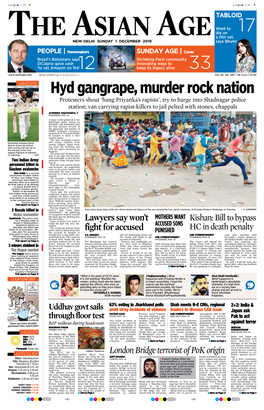 Hyd Gangrape, Murder Rock Nation