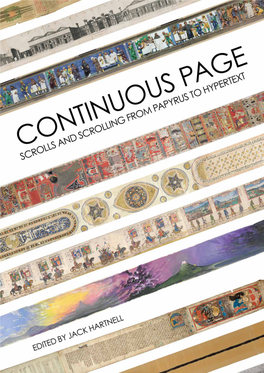 Continuous Page: Scrolls and Scrolling from Papyrus to Hypertext