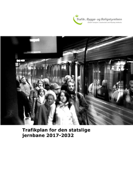 Trafikplan for Den Statslige Jernbane 2017-2032