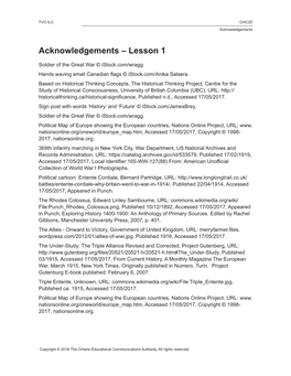 Acknowledgements