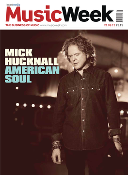Mick Hucknall American Soul Album: October 29 That’S How Strong My Love Is Single: October 29