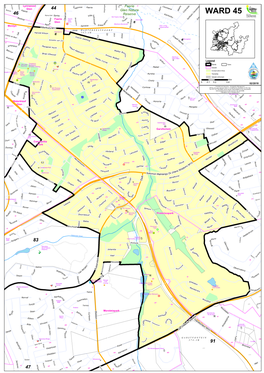 WARD 45 C Prite Ille U O a E V N V C K R B K O NG Faerie Glen Y Li E O E Lina B a K B E I R O U C E U R R S Faerie E E R N K L O G B a S E H P Faerie O Glenmead