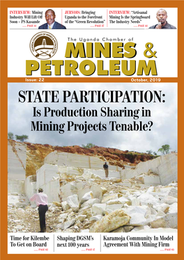 State Participation: Is Production Sharing in Mining Projects Tenable?