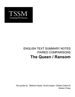 The Queen / Ransom