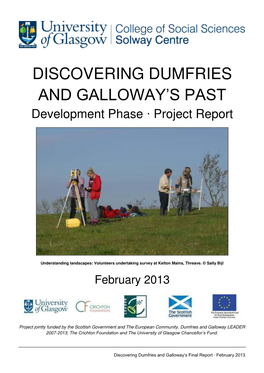 Discovering Dumfries and Galloway's Past