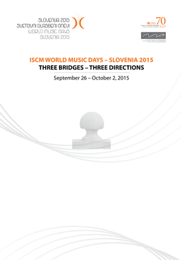 Iscm World Music Days