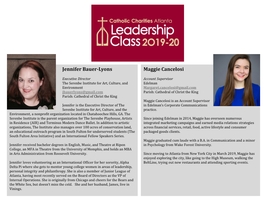 Catholic Charities Atlanta 2019-2020 Class Members