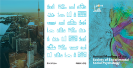 Annual Meeting of the Society of Experimental Social Psychology