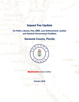 Impact Fee Update 1 October 28, 2016 Executive Summary