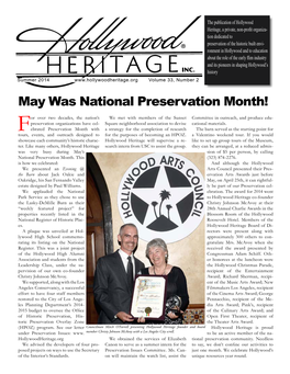 May Was National Preservation Month!