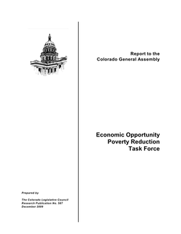 Economic Opportunity Poverty Reduction Task Force