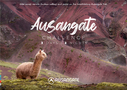 Ausangate Challenge 3 Days / 2 Nights