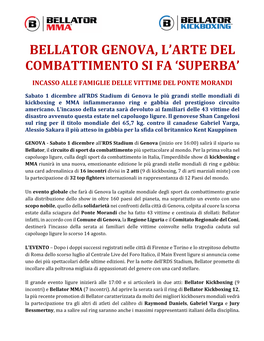 Bellator Genova, L'arte