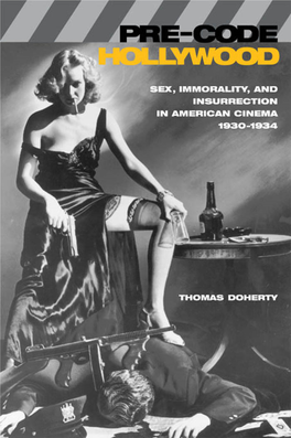 Pre-Code Hollywood 1930-1934