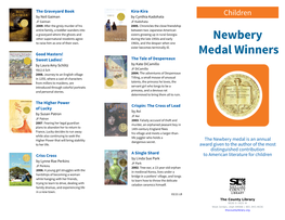 Newbery Medal Winners