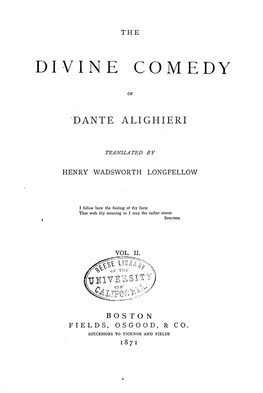 The Divine Comedy Purgatorio